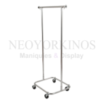 rack de metal acabado cromo. mod. R-ch.